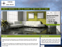 Tablet Screenshot of compassrealestate.pro